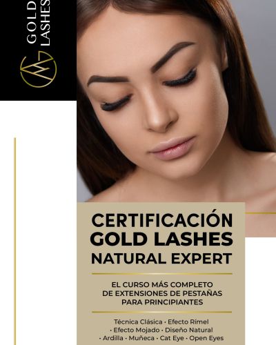 CERTIFICACIÓN GOLD LASHES NATURAL EXPERT ONLINE