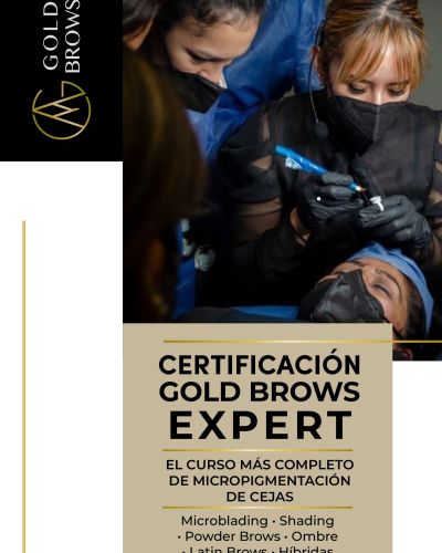CERTIFICACIÓN ONLINE GOLD BROWS EXPERT ONLINE