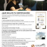 CERTIFICACIÓN ONLINE GOLD BROWS EXPERT ONLINE
