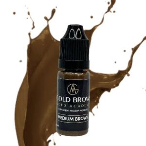 Pigmento Medium Brown Gold brows