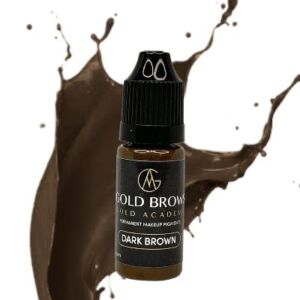 Pigmento Dark Brown Gold brows