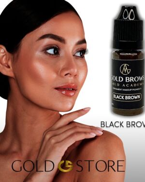 Pigmento Black Brown Gold brows