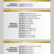 TALLER ONLINE – PATRONES AVANZADOS
